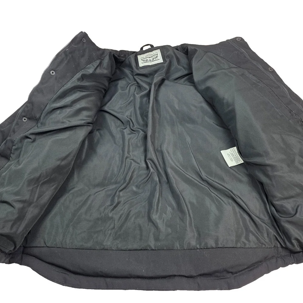 Levi's Men's Quilted Woodsman Ultra Loft Puffer Jacket Two Tone Size Large - NWT